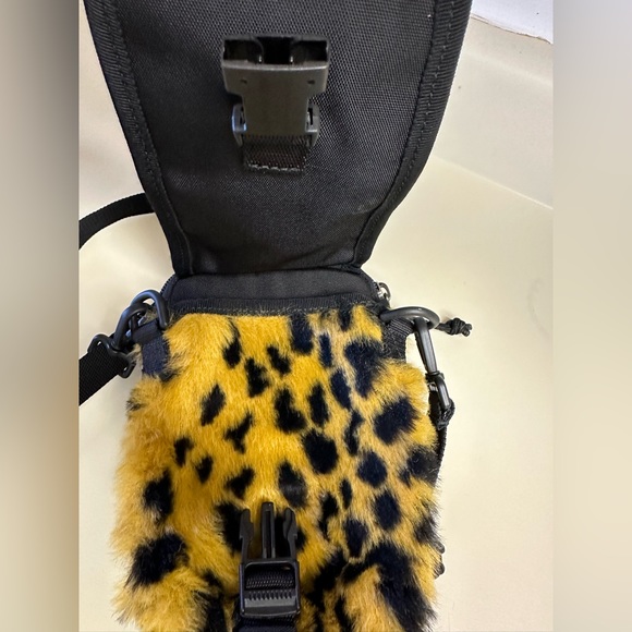 Balenciaga Authentic Faux Fur Explorer Animal Print Crossbody Front Flap - Picture 8 of 16